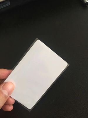 Pvc-Tintenstrahl-Druckerweiße leere Karte Cr 80 0,3 mm 0,4 mm 0,76 mm Dicke