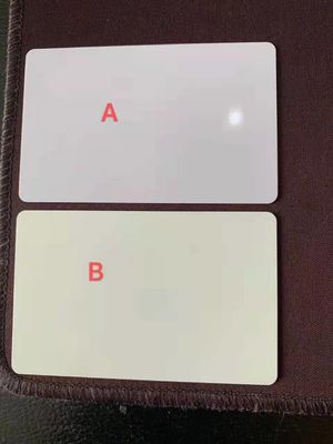 Wärmedruckbare Pvc-Blankkarte Blankkarte Cr80 54*85,6mm Für die Kartenproduktion