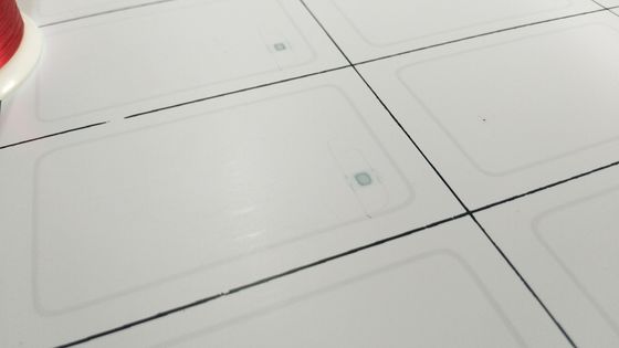 5x5 Pvc Rfid-Inlay / Prelam-Blätter für die Produktion von Rfid-Karten