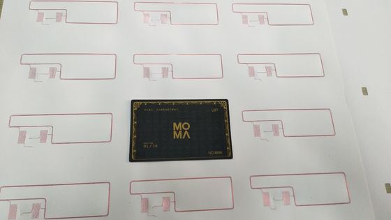 5x5 Pvc Rfid-Inlay / Prelam-Blätter für die Produktion von Rfid-Karten