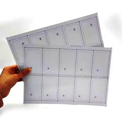 IC Fudad F08 Chip PVC RFID Smart Card Inlay / Prelam Sheets für die Produktion von RFID-Karten