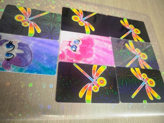 Hologrammüberlag für spezielle Karten / Laserfilmfilm / PVC-beschichtete Ovelay / Laserhologramm