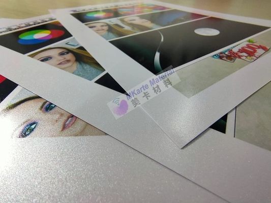 0.15mm-0.40mm PVC Tintenstrahlblatt Offsetdruck Weiß digital druckbares PVC Bankkartenmaterial