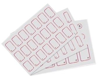3*8 4*8 6*8 Layout RFID Inlay Prelam PVC Inlay Sheet RFID Kontaktloses Kartenblatt für die Herstellung von Kunststoffkarten