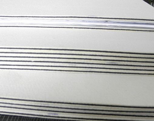3 mm Dicke Schwarze Wolle Felt Lamination Kissen Pad MRP-2 Für PVC-Karte Druck Laminator