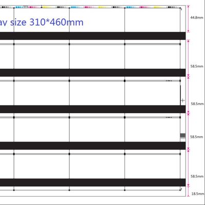 110-150 C Laminationstemperatur Hico 0,06 mm Magnetstreifen überzogen Überlagerung für Magnetkarten