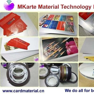 110-150 C Laminationstemperatur Hico 0,06 mm Magnetstreifen überzogen Überlagerung für Magnetkarten