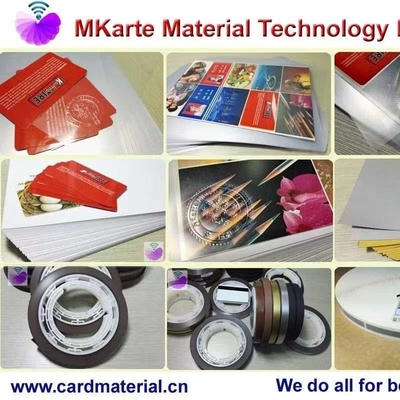 Hochfeste Laminationskarte der Sozialversicherung mit Heizschrumpfungsquote ≤ 10% und Vicat-Weichheitspunkt 72±2 C