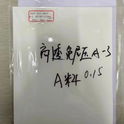 0.15mm 0,46mm 0,15mm Dicke digital druckbares PET-Kartenblatt für die Produktion von Personalausweisen