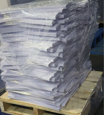 Weißes Tintenstrahl-PVC-Blatt mit starker Schälfestigkeit für hochauflösende Bilder und benutzerdefinierte Größen