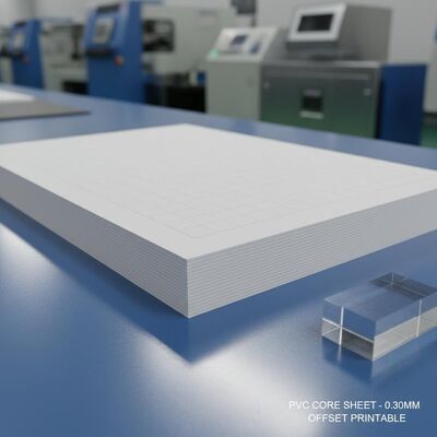 0.30 mm Dicke Offset-PVC-Kernblatt für die Bankkartenproduktion
