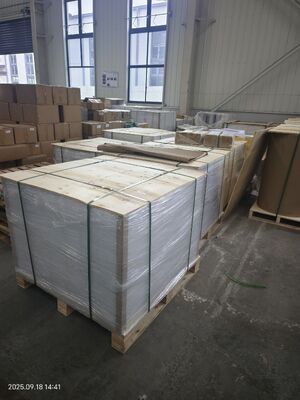 0.12-0.76mm Dicke Matte Seiten PVC-Kernblatt mit 77 + 2 °C Vicat-Punkt für Offset- und Siebdruck