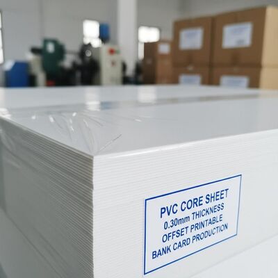 0.30 mm Dicke Offset-PVC-Kernblatt für die Bankkartenproduktion