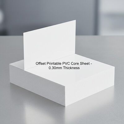 0.30 mm Dicke Offset-PVC-Kernblatt für die Bankkartenproduktion