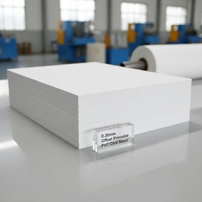 0.30 mm Dicke Offset-PVC-Kernblatt für die Bankkartenproduktion