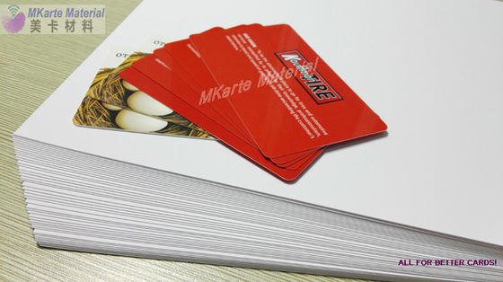 Digital-Druck-PVC-Blatt HP-Indigo einseitiges MDP-HP-SS-W für Kartenproduktion
