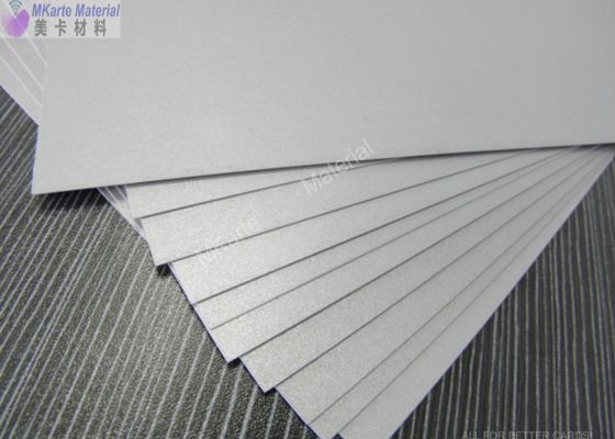 Silberner Tintenstrahl bedruckbares PVC bedeckt Größe A4 A3 mit ausgezeichneter Tinten-Adhäsion