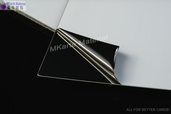 0.6mm/0.8mm Stärke PVC-Karten-Material-ultra glatte Edelstahl-Platten benutzt für PVC-Kartenlaminierung