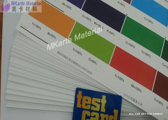 Weiß-PVC-Blatt 0.15mm-0.40mm MGI Digital bedruckbares mit starker pinkelnder Stärke