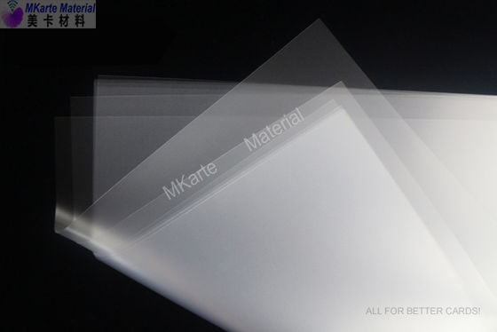 beschichtetes Haftvermögenniveau PVC überlagerte im Blatt oder in der Rolle (0.06-1.0mm Stärke) MCO-W