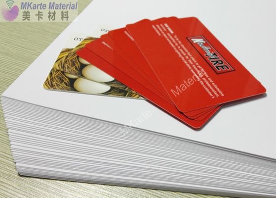 0.10-0.85mm Smart Card materielle Plastik-PVC-Karten-Innenschicht für Drucker