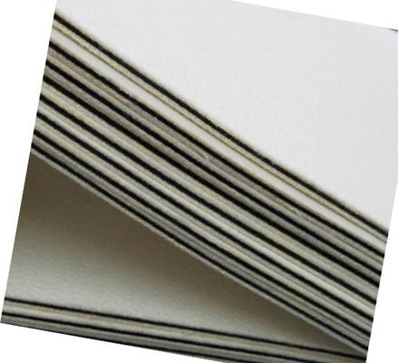 Auflagen-Woolen Filz-Kissen-Material A4 3mm Weiß lamelliertes für RFID-Karten-Laminierung