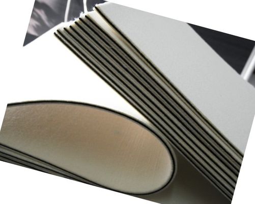 Auflagen-Woolen Filz-Kissen-Material A4 3mm Weiß lamelliertes für RFID-Karten-Laminierung