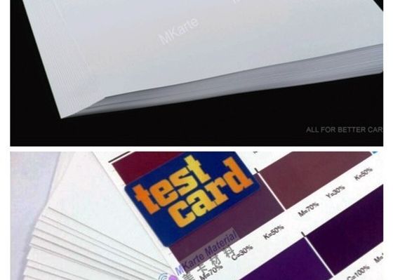 Doppeltes versah bedruckbares Blatt PVC-A4 mit Wiederherstellung des hohen Maßes Farbmit seiten