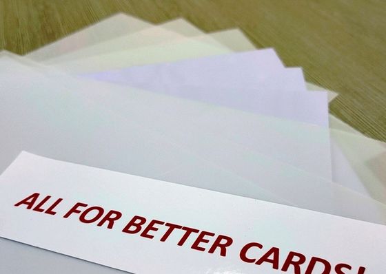A+B+A-Weiß-nicht Laminierungs-Blatt-Drache-Karten-Blatt für wirtschaftliche Plastikkarten-Lösung