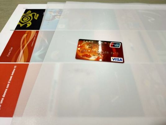 Materielle PETG Plastikkarten-Innenschicht heißes Presse-Laminats-Smart Cards