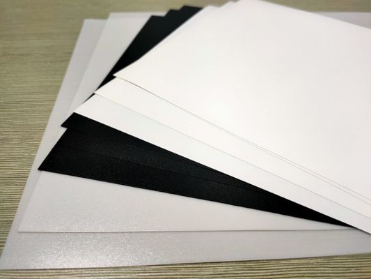 Reflektierendes Polycarbonat Eco freundliches schwarzes PC Kunststoffkern-Blatt für Karten