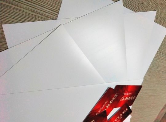 Weiße Karten-Innenschicht des Plastikpetg für Körper-Produktion PETG Smart Card