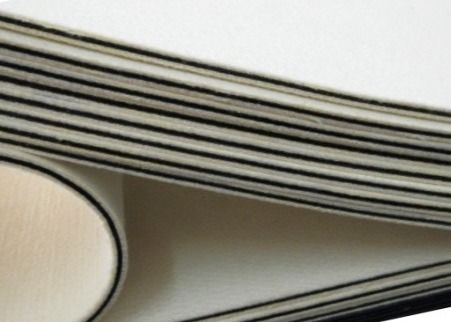 A4-große Filzunterlage aus Wolle, laminiert, für Bank-/Kreditkarten mit RFID-Schutz