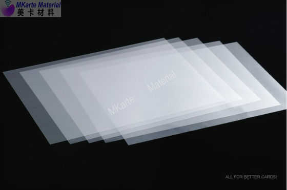 0.08mm Größe A3 PVC beschichtete Überlagerung für PVC-Karten-Körper-Material