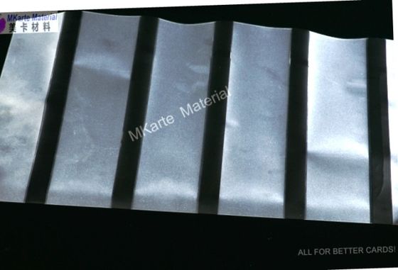 Überzogene Überlagerung transparenten 0.1mm Magnetstreifen-A4