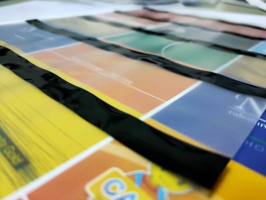 Überzogene Überlagerung transparenten 0.1mm Magnetstreifen-A4