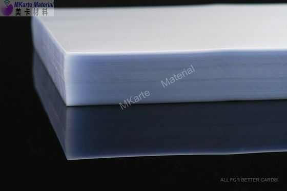 0.10mm PVC-Karten-Material-benutzen überzogene überlagerte Film-Bankkarte Digital/Tintenstrahl/Offsetdruck
