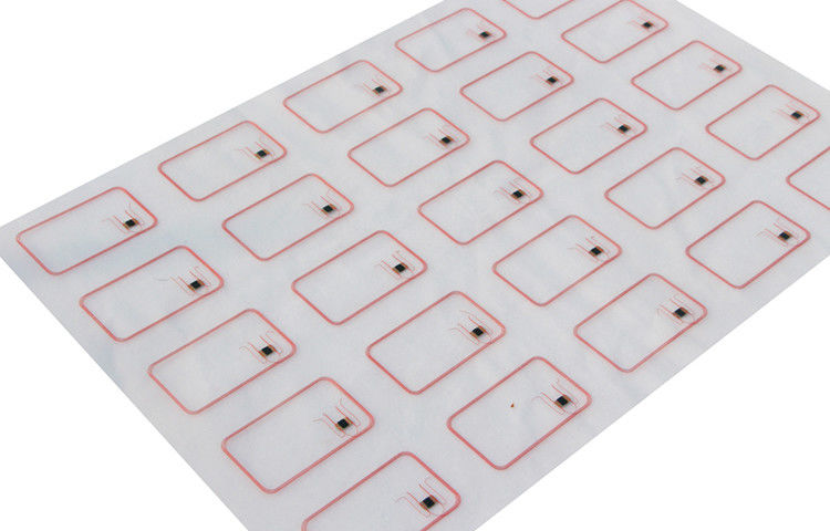 5x5 Pvc Rfid-Inlay / Prelam-Blätter für die Produktion von Rfid-Karten