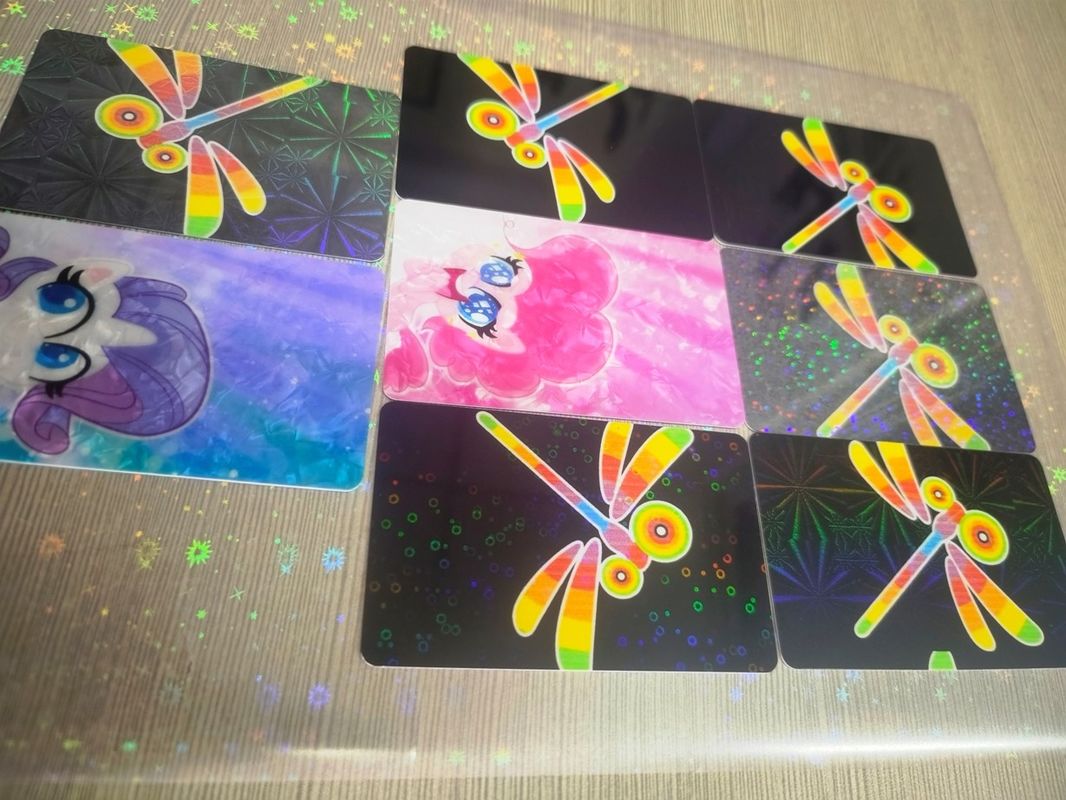 Hologrammüberlag für spezielle Karten / Laserfilmfilm / PVC-beschichtete Ovelay / Laserhologramm