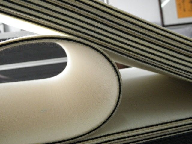 3 mm Dicke Schwarze Wolle Felt Lamination Kissen Pad MRP-2 Für PVC-Karte Druck Laminator