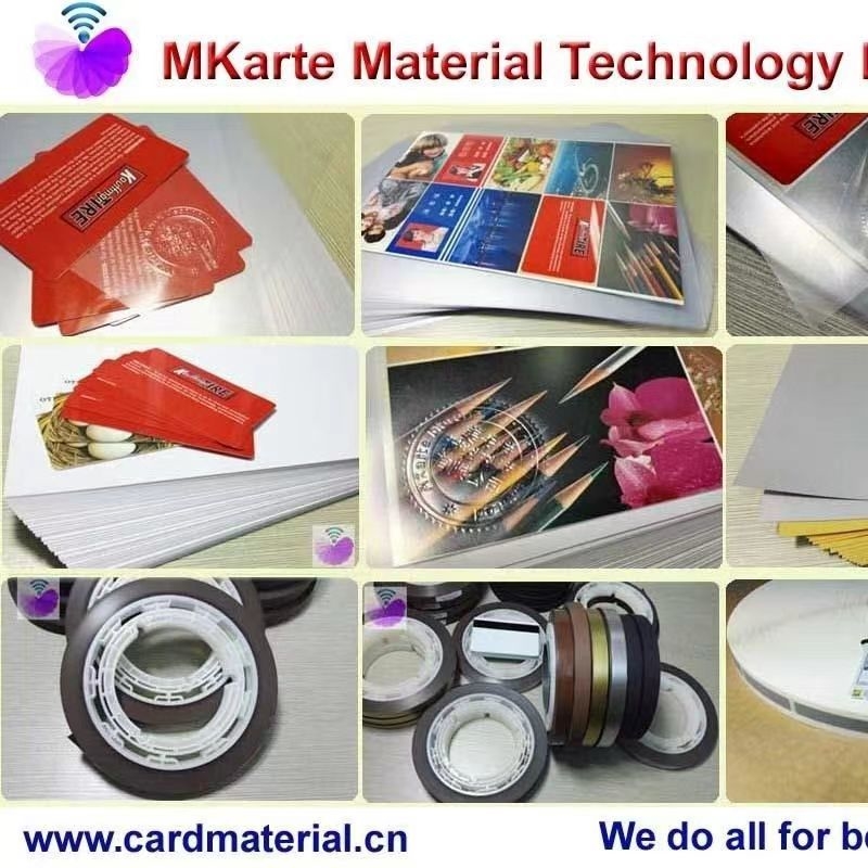Hochfeste Laminationskarte der Sozialversicherung mit Heizschrumpfungsquote ≤ 10% und Vicat-Weichheitspunkt 72±2 C