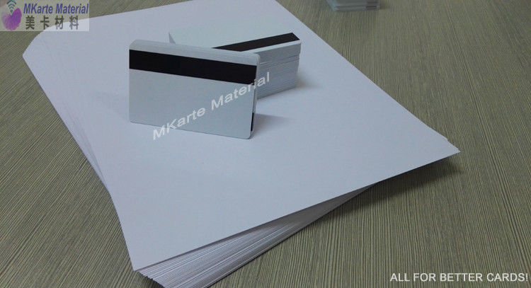 Digital-Druck-PVC-Blatt HP-Indigo einseitiges MDP-HP-SS-W für Kartenproduktion
