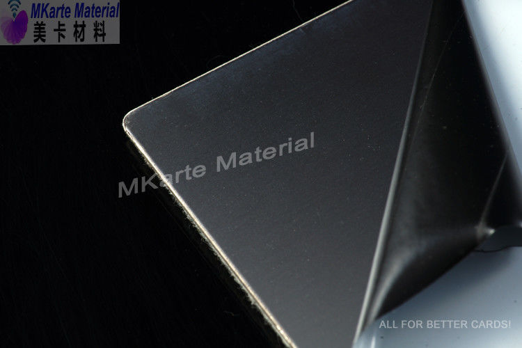 0.6mm/0.8mm Stärke PVC-Karten-Material-ultra glatte Edelstahl-Platten benutzt für PVC-Kartenlaminierung