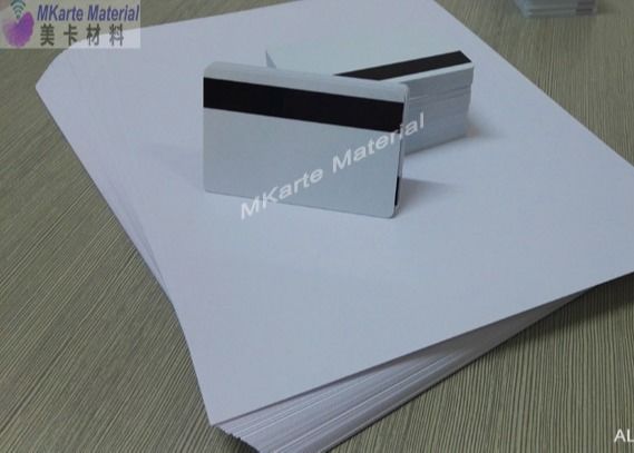Weiß-PVC-Blatt 0.15mm-0.40mm MGI Digital bedruckbares mit starker pinkelnder Stärke