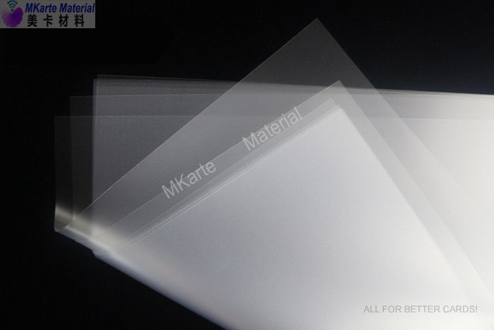 beschichtetes Haftvermögenniveau PVC überlagerte im Blatt oder in der Rolle (0.06-1.0mm Stärke) MCO-W