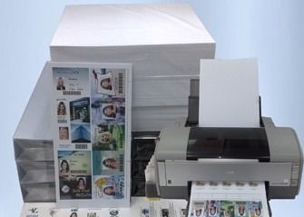 Tintenstrahl der Größen-A4 bedruckbare PVC-Blätter für HP Epson und Kanonen-Tintenstrahl-Drucker