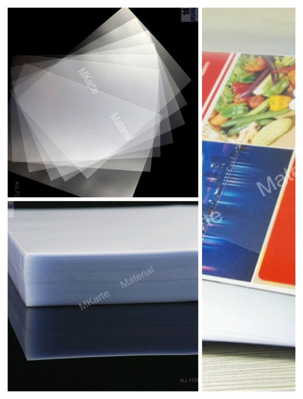 Abnutzungs-beständiges PVC überlagerte Blatt für verschiedenes Digitaldrucker HP Indigo/Konica Minolta