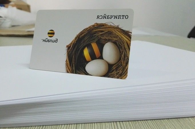 Doppelseitige Digital bedruckbare PVC-Blätter für Digitaldrucker für Plastikkartenproduktion