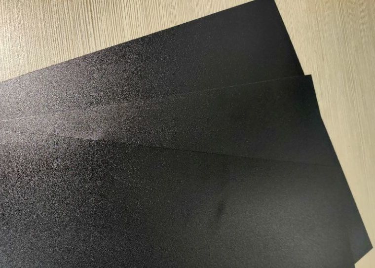 Reflektierendes Polycarbonat Eco freundliches schwarzes PC Kunststoffkern-Blatt für Karten